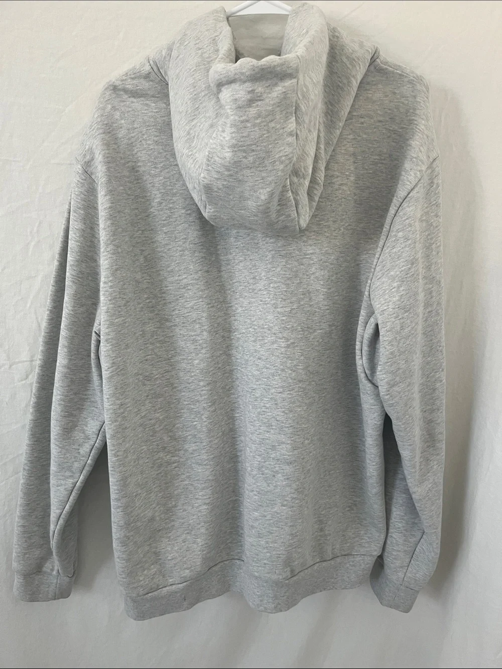 Banana Republic Light Gray Hooded Sweatshirt